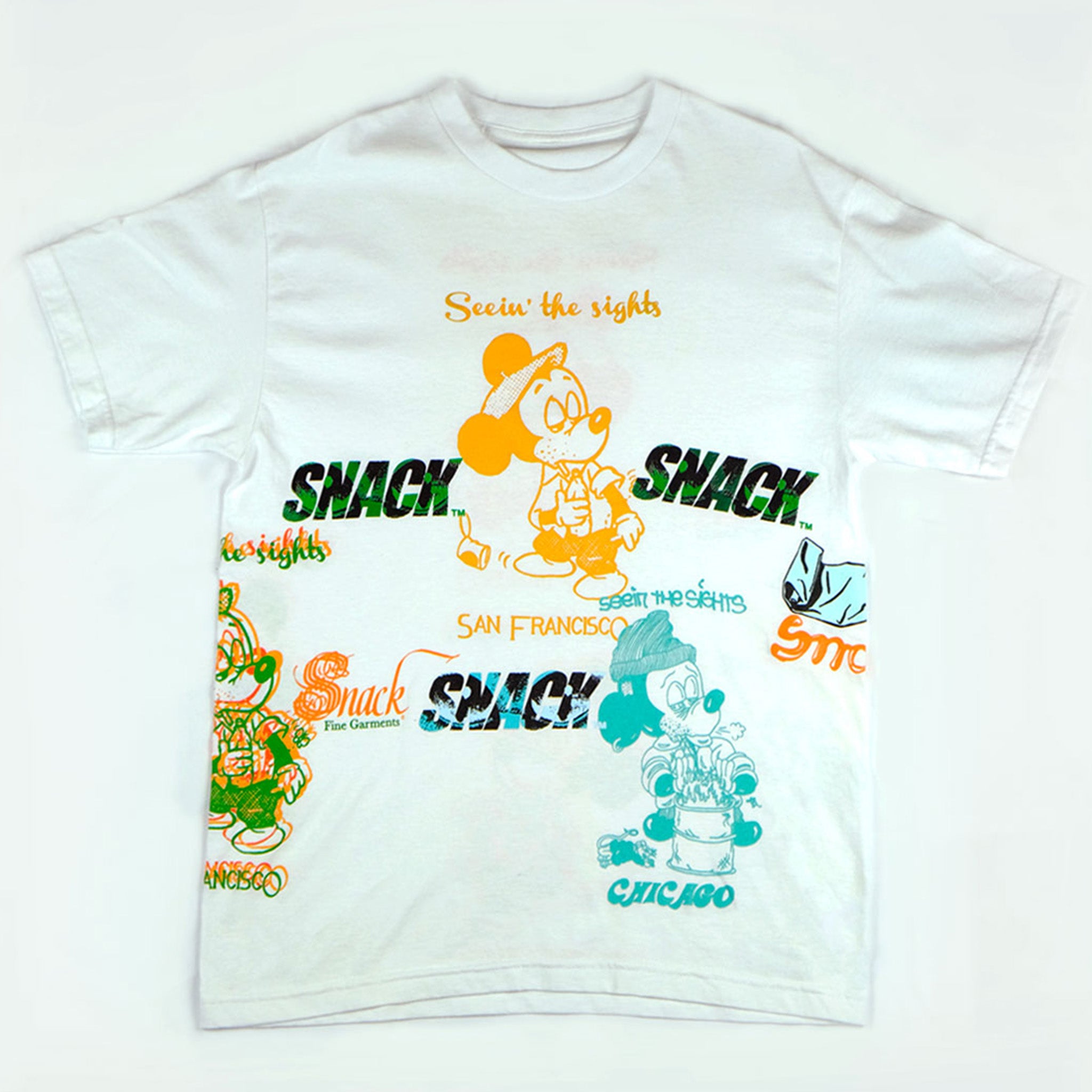 Snack Labs Test Print maglietta pezzo unico