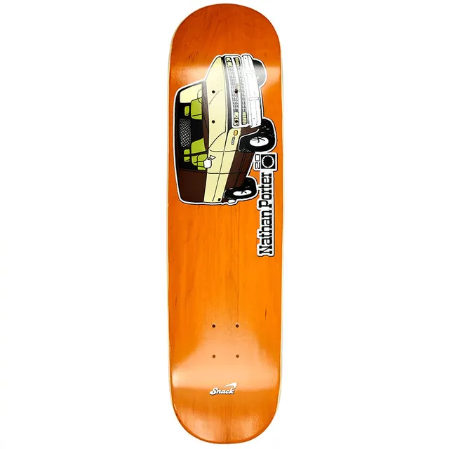 Snack Porter Nathan's Whip tavola skate 8.0 marrone