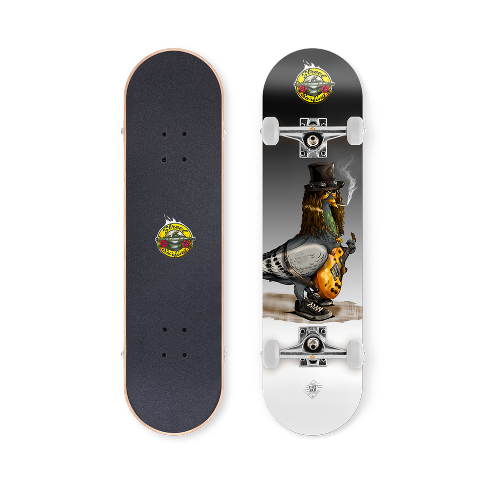 Street Surfing Street Skate 31 skateboard Roses II 7 strati