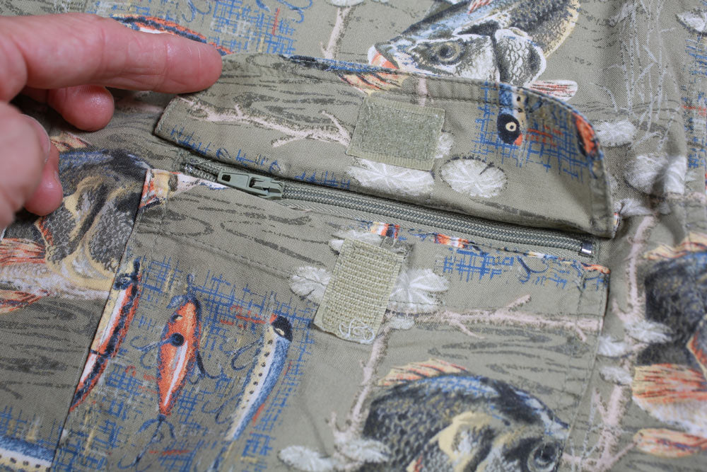 Theories Whitetails camicia pesca L fantasia bass