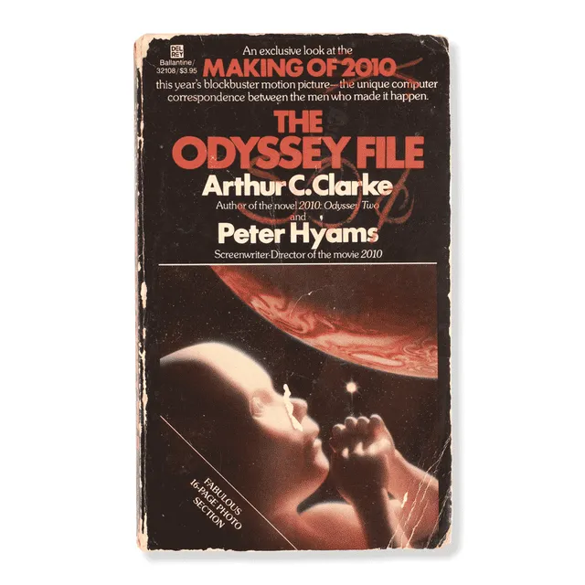 Arthur C. Clarke The Odyssey Files libro vintage paperback