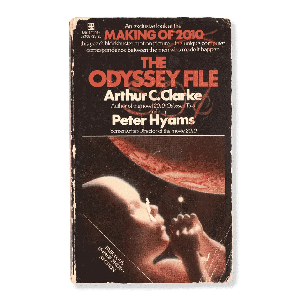 Arthur C. Clarke The Odyssey Files libro vintage paperback
