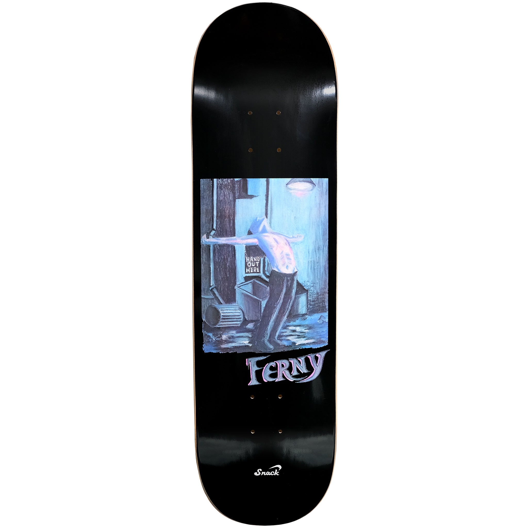 Snack Covarrubias Crow tavola skateboard con grip