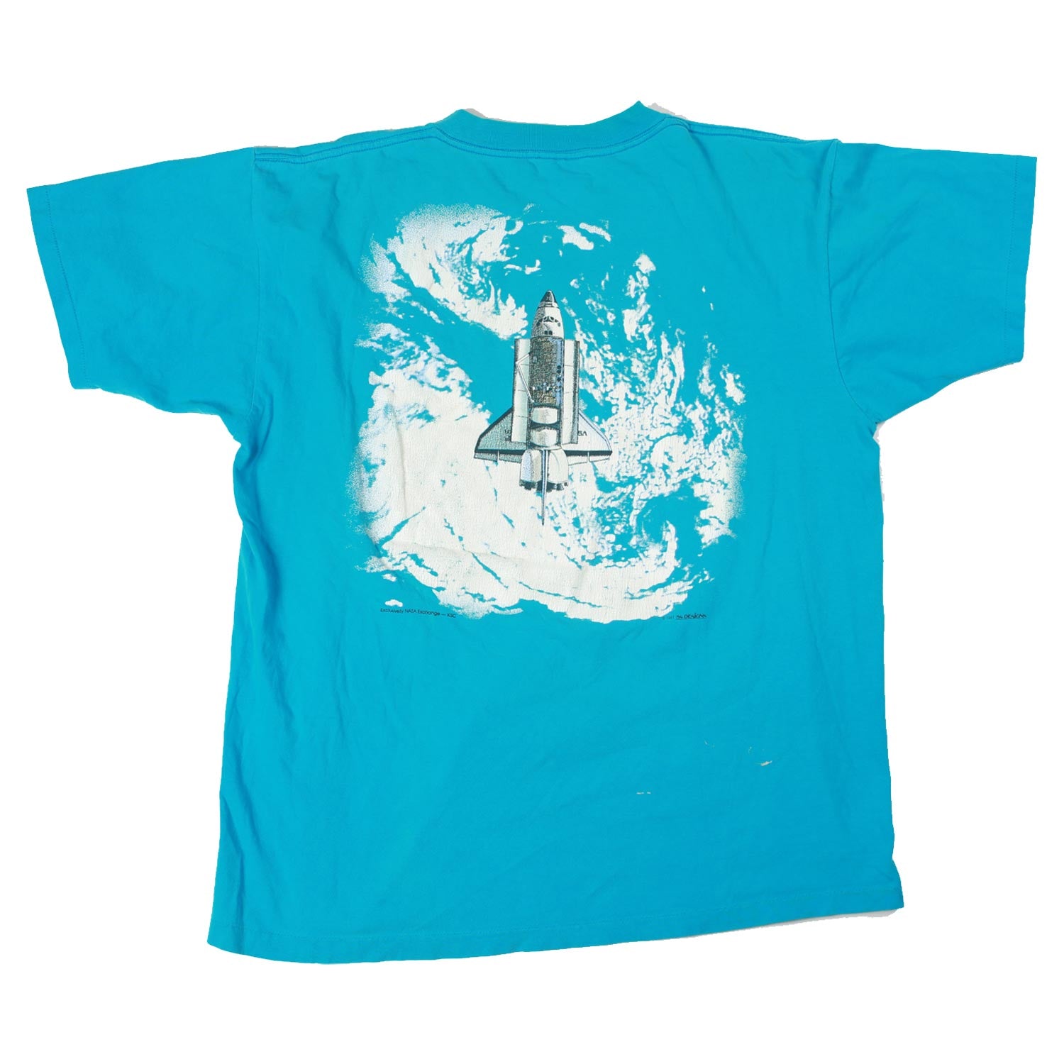 NASA Space Shuttle Orbit maglietta cotone blu 1991 XL