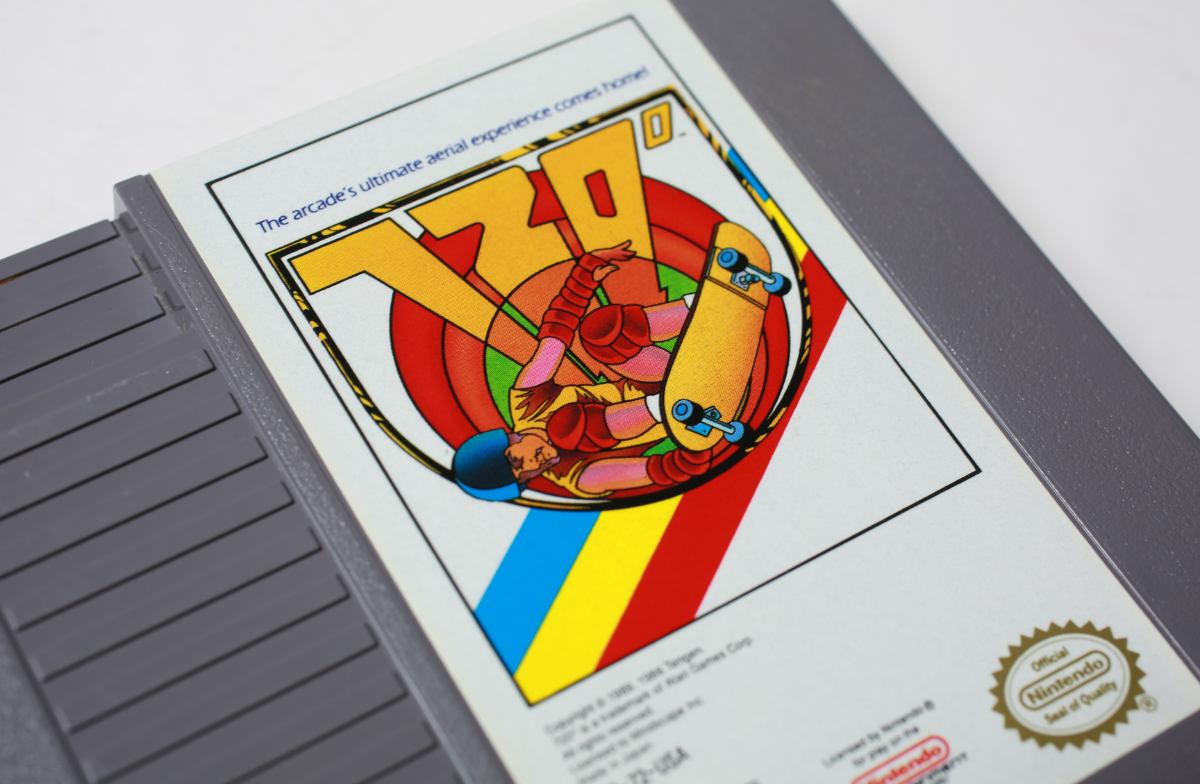 720° Skateboarding cartuccia NES Nintendo 1985