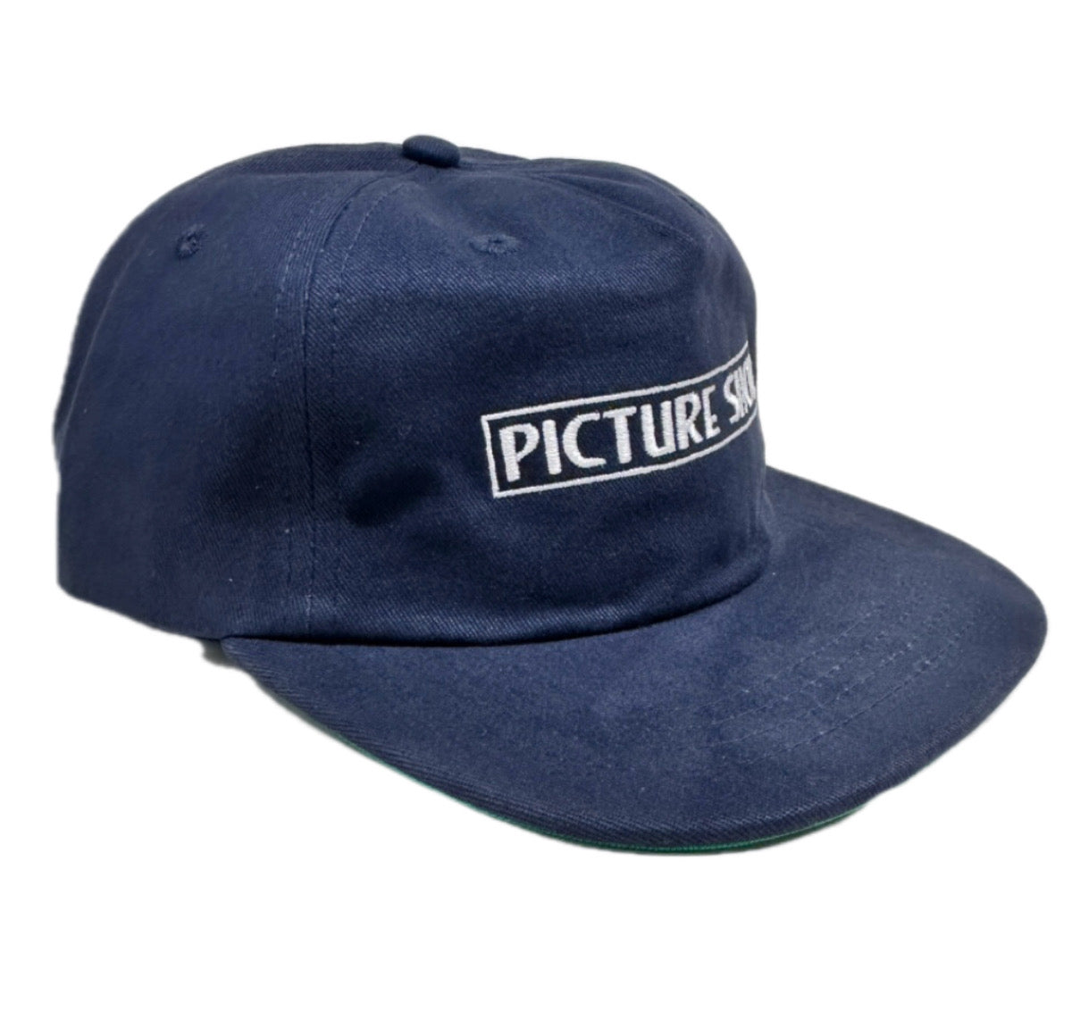 Picture Show VHS Logo Strapback cappello navy cotone