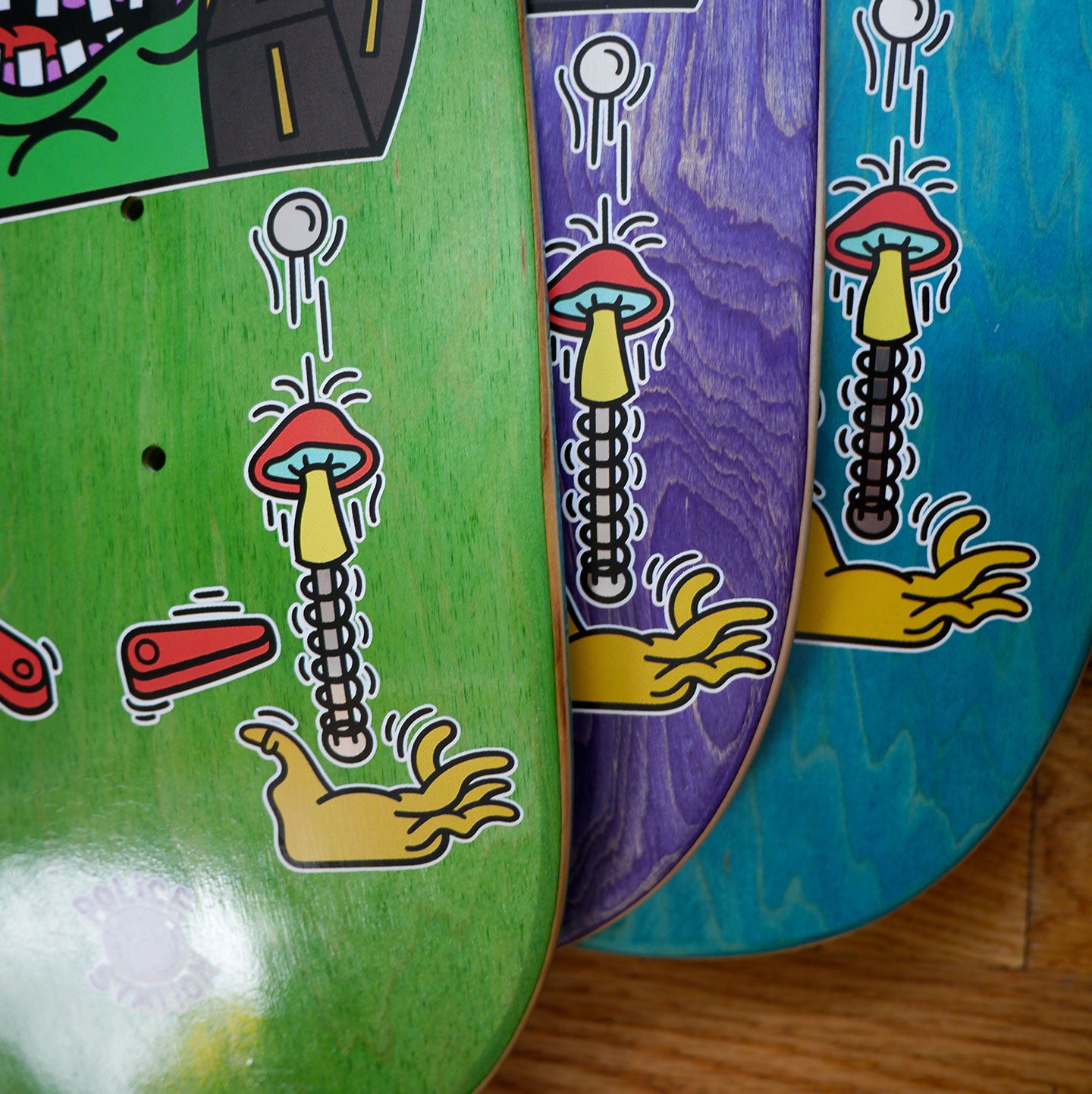 Snack Krebs S.F. Pinball tavola skate acero