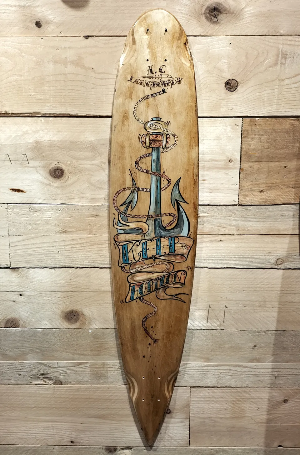 AC Longboards Keep the Horizon Pintail 43,3" Betulla