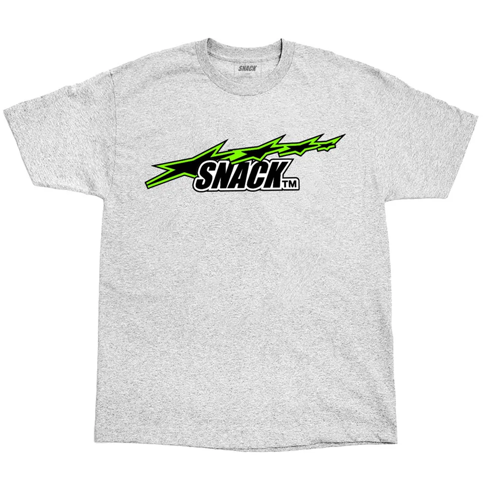 Snack Four Starz t-shirt ash cotone