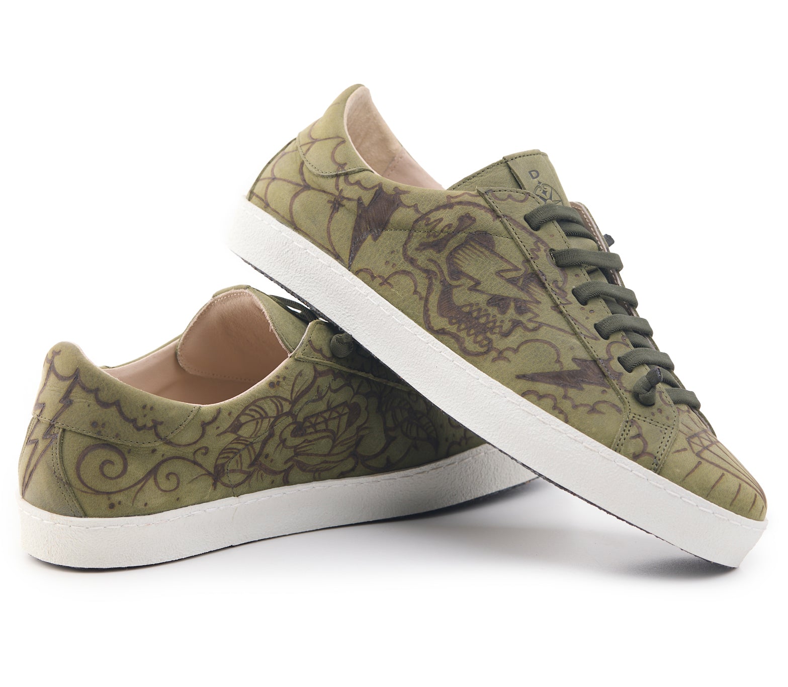 AC Longboards Biko Cipresso Hard Luck sneakers pelle