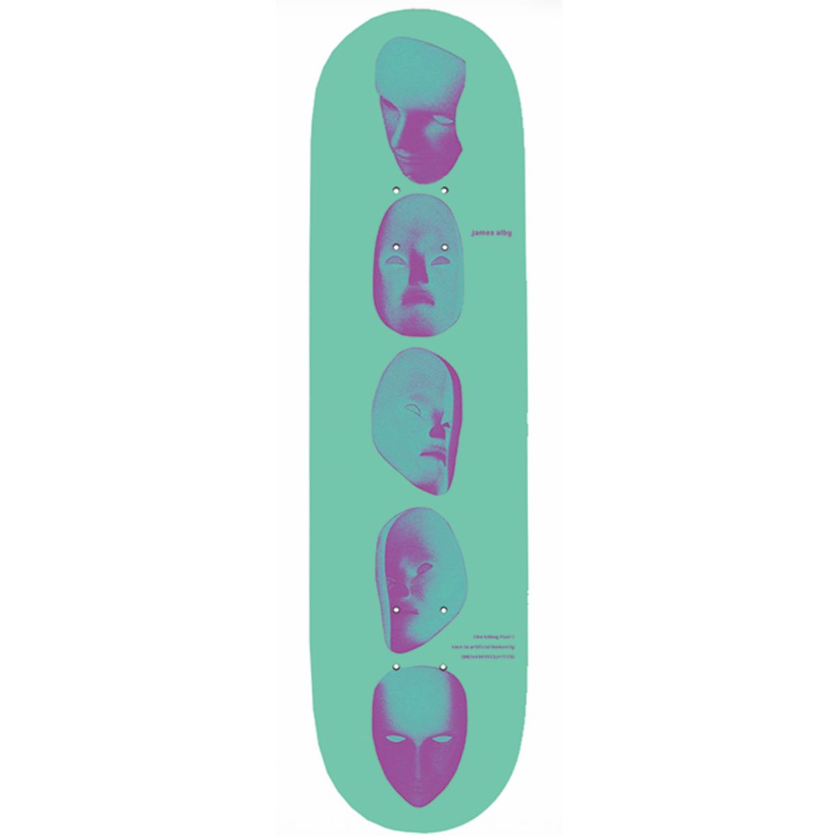 The Killing Floor James Alby Finish Line tavola skate 8.25" acero