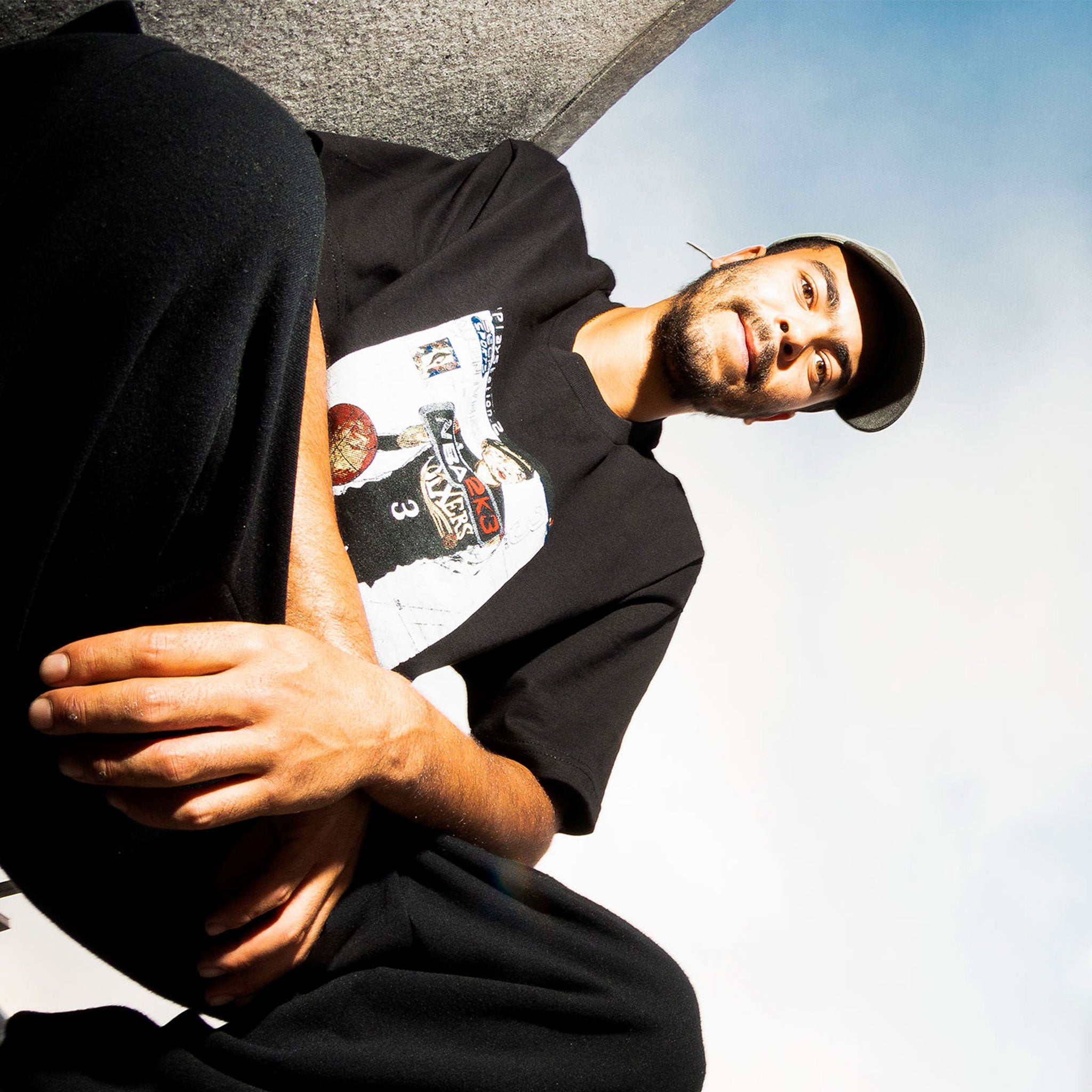 Snack Skateboarding A.I. t-shirt nera cotone