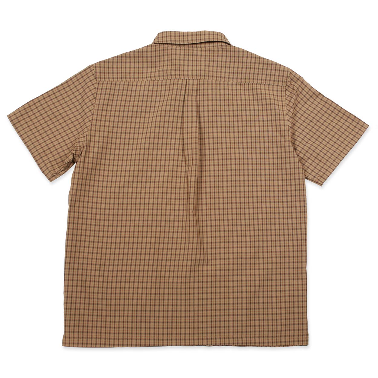 Theories Avignon camicia flanella caramel M