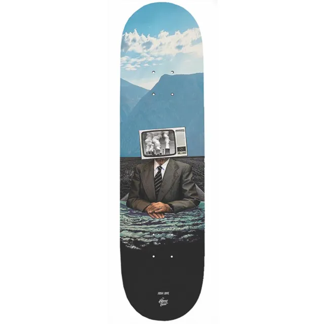 The Killing Floor Josh Love Fake News tavola skate 8.38" acero