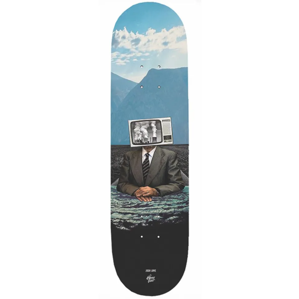 The Killing Floor Josh Love Fake News tavola skate 8.38" acero