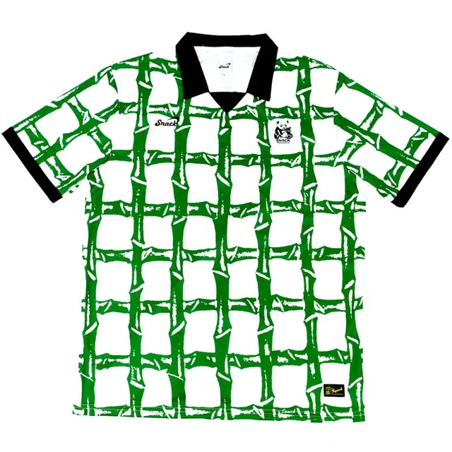 Snack Skateboarding Bamboo maglia calcio mesh traspirante