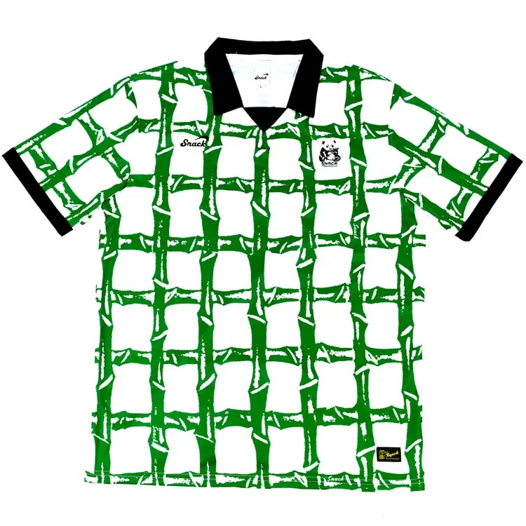 Snack Skateboarding Bamboo maglia calcio mesh traspirante