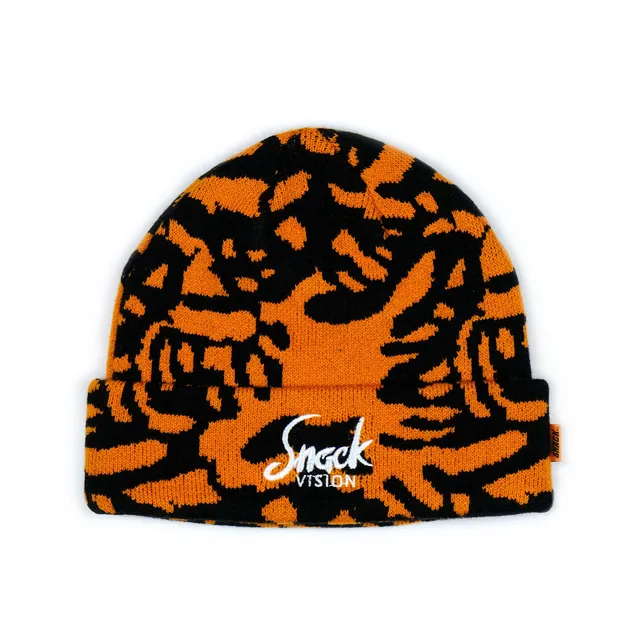 Snack Visionz berretto jacquard ricamato