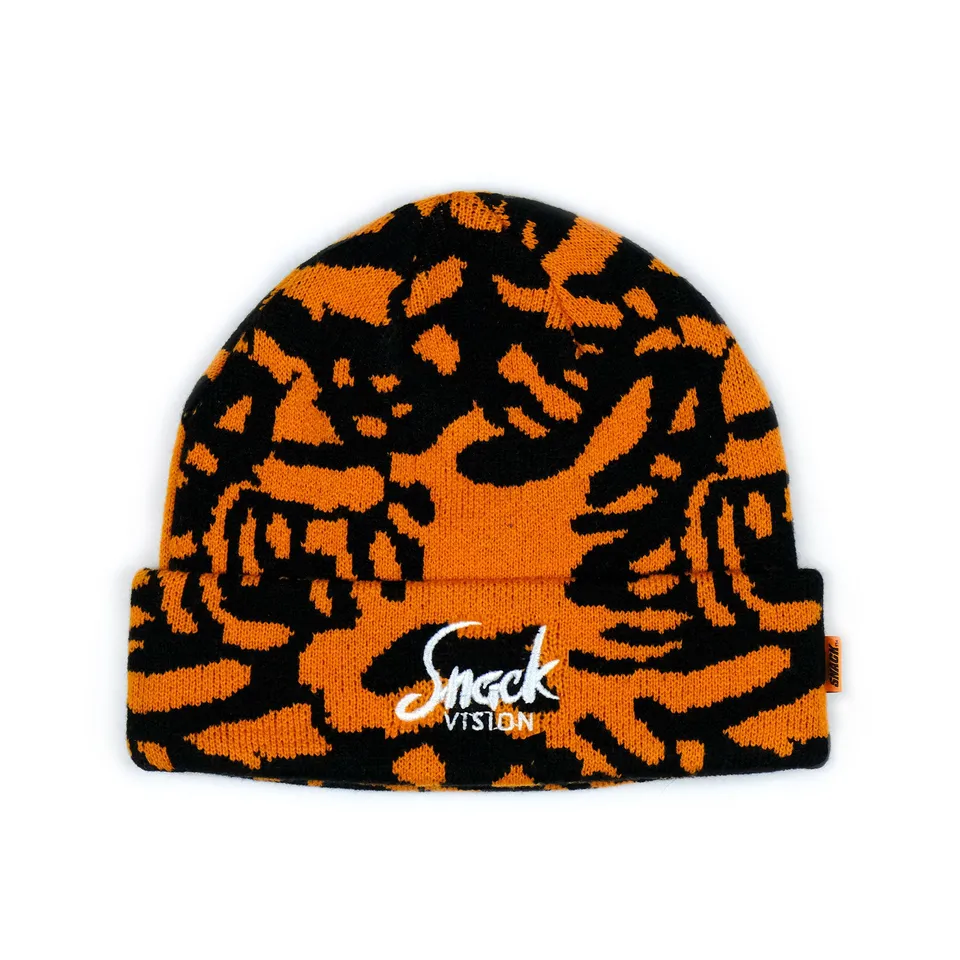 Snack Visionz berretto jacquard ricamato