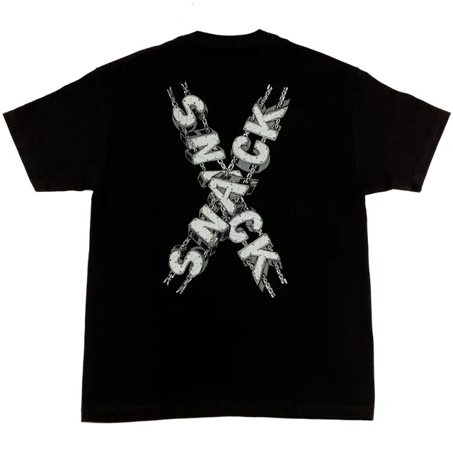 Snack Chain t-shirt S nera cotone