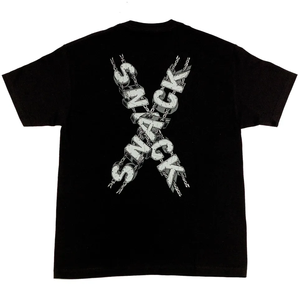 Snack Chain t-shirt S nera cotone