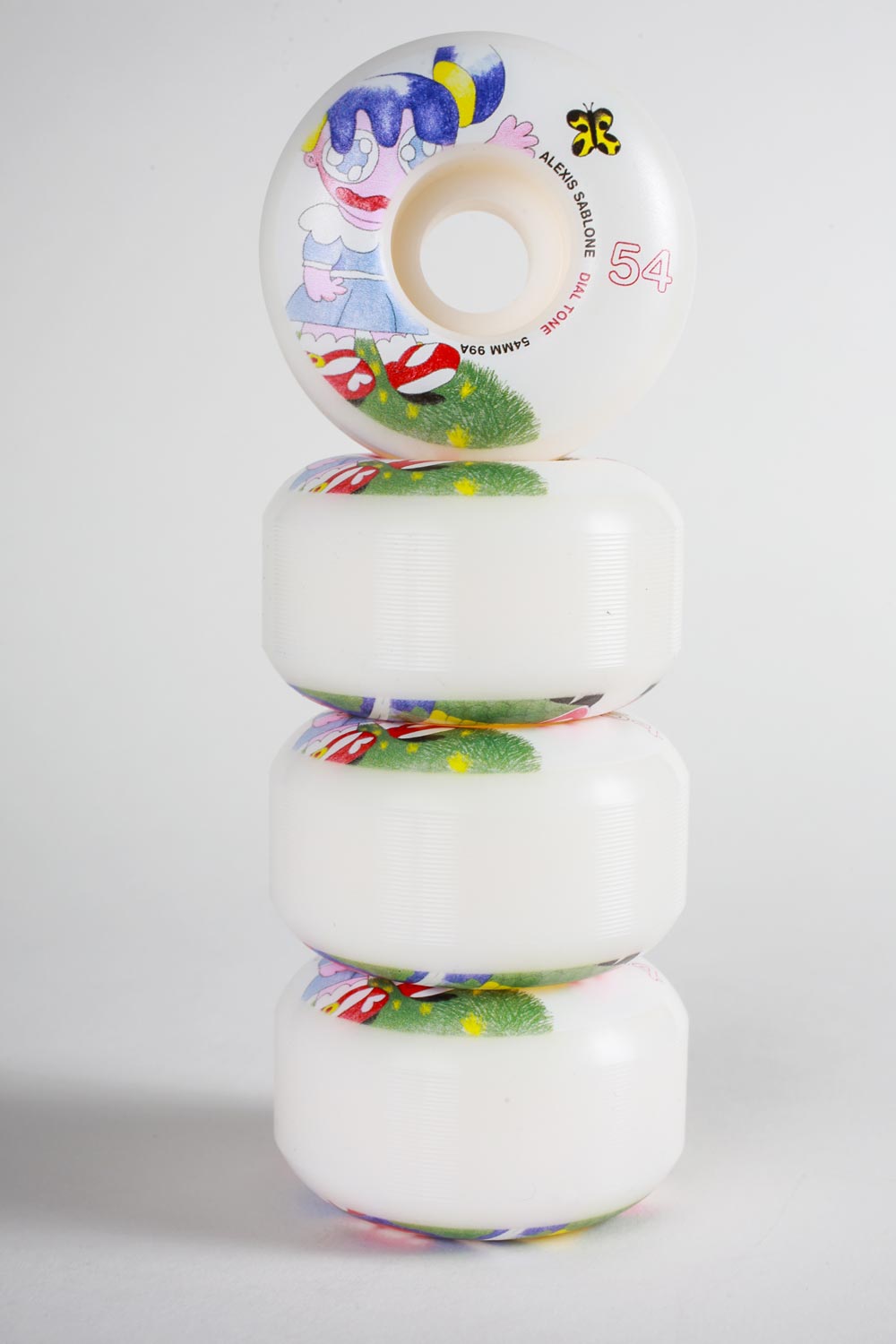 Dial Tone Dragon Slay ruote skate 54mm 99A Sablone