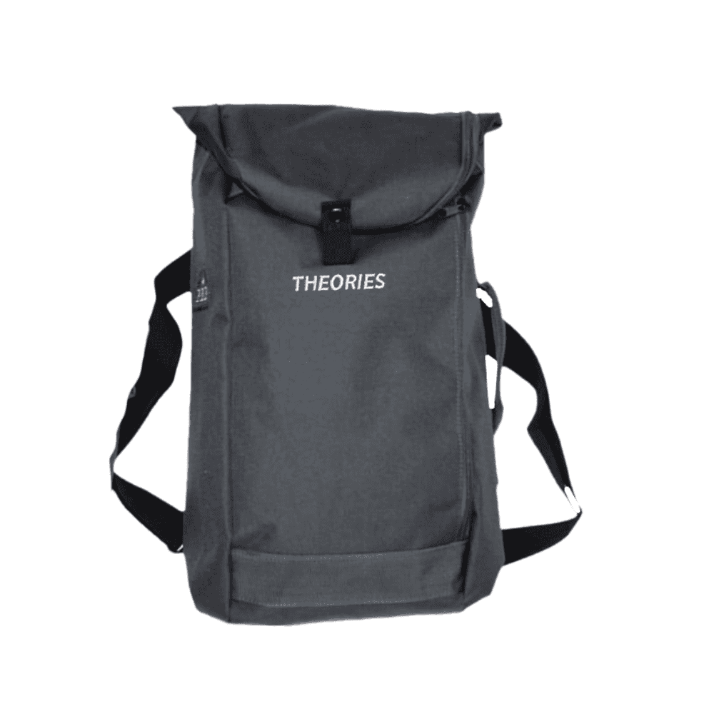 Theories Pitbull Propaganda 3 Way zaino skate nero cordura