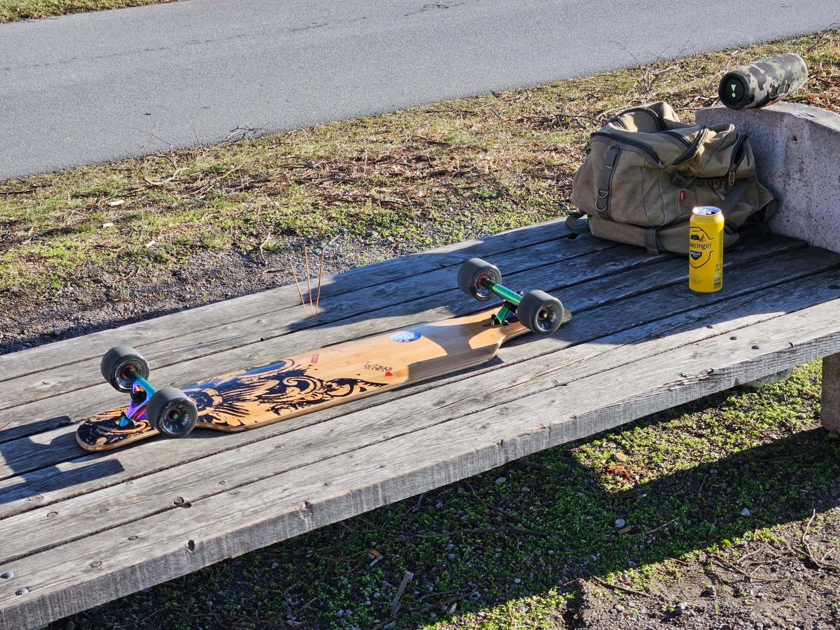 Jucker Hawaii Precision One truck longboard oro set 2 pezzi