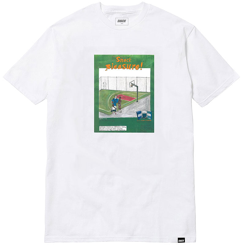 Snack Pleasure t-shirt cotone nera
