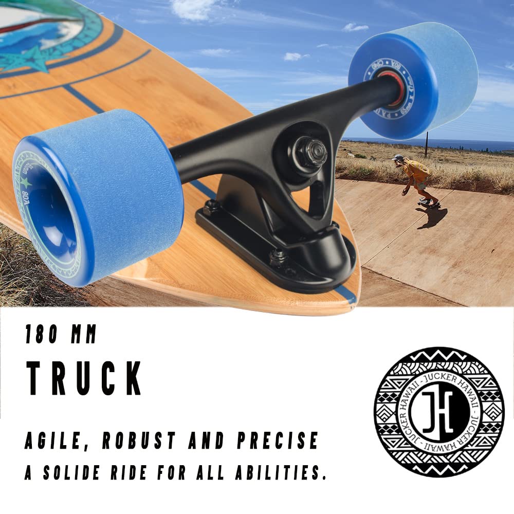 Jucker Hawaii Pau Hana cruiser fishtail 31" nero