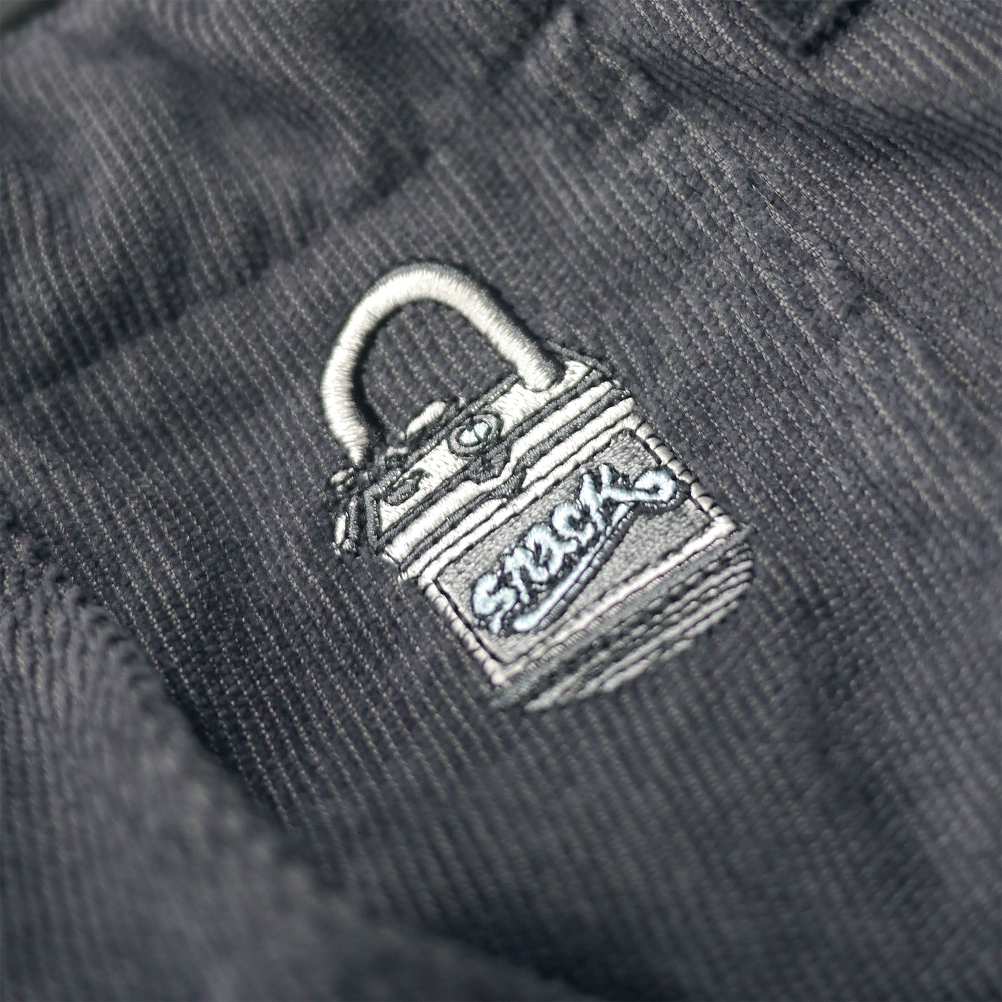 Snack Unlock pantaloni cargo charcoal velluto