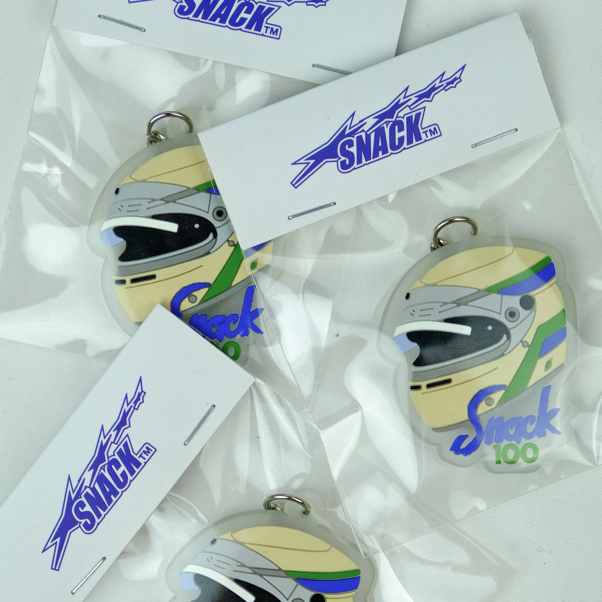 Snack 100 portachiavi skate TPU logo in rilievo