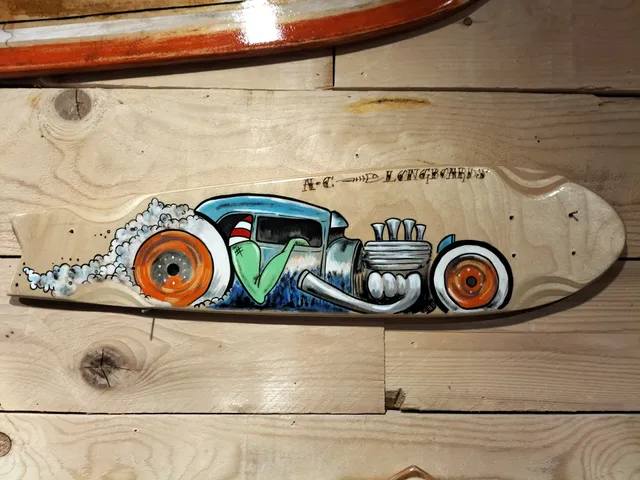 AC Longboards Monster Rod tavola mini cruiser 25” betulla