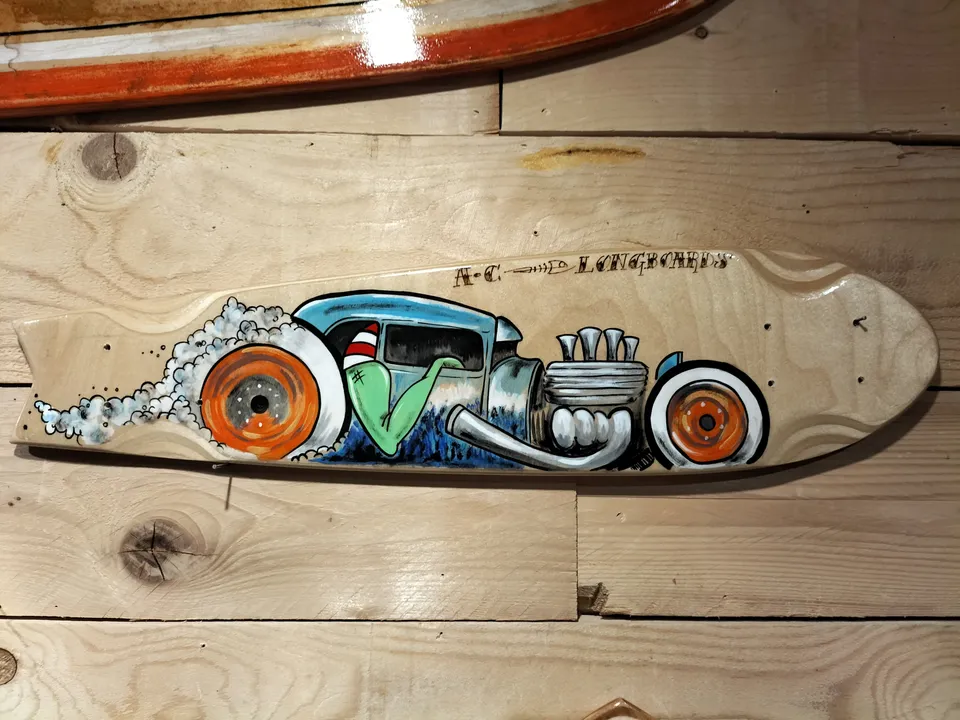 AC Longboards Monster Rod tavola mini cruiser 25” betulla