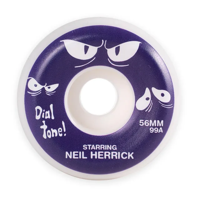 Dial Tone Neil Herrick Zoinks ruote skateboard 56mm 99A