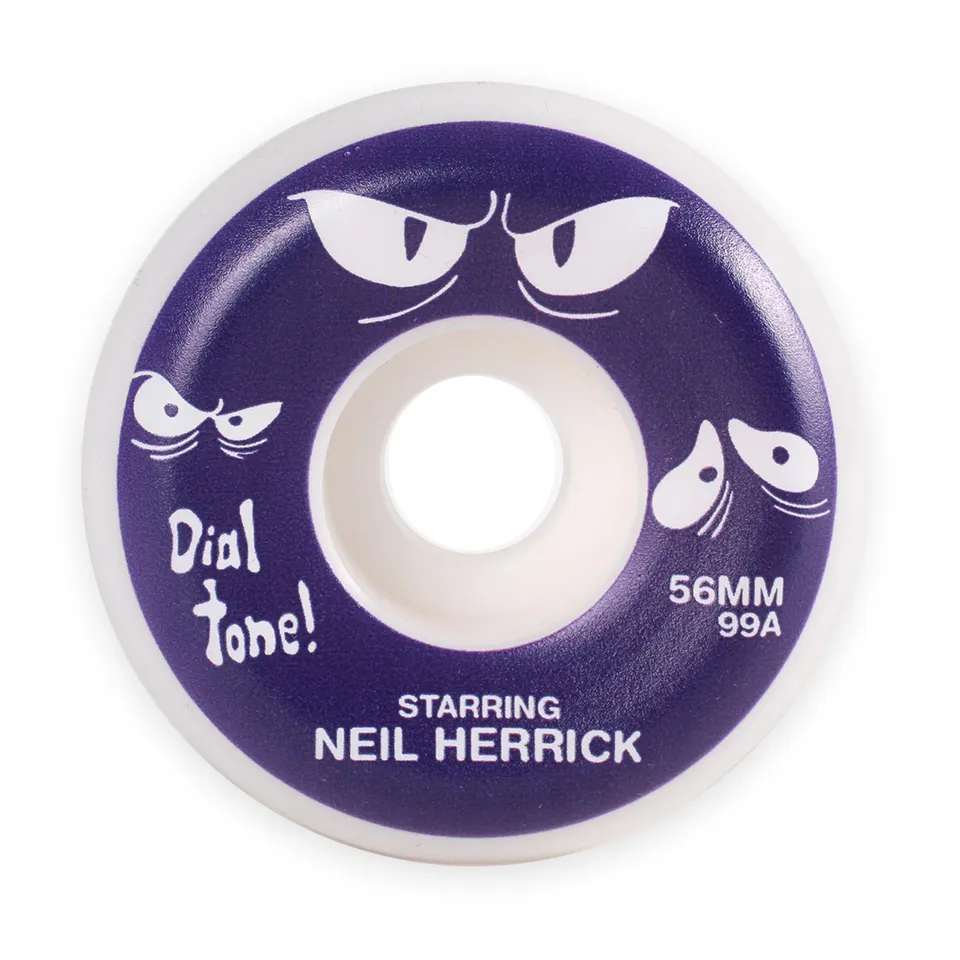 Dial Tone Neil Herrick Zoinks ruote skateboard 56mm 99A
