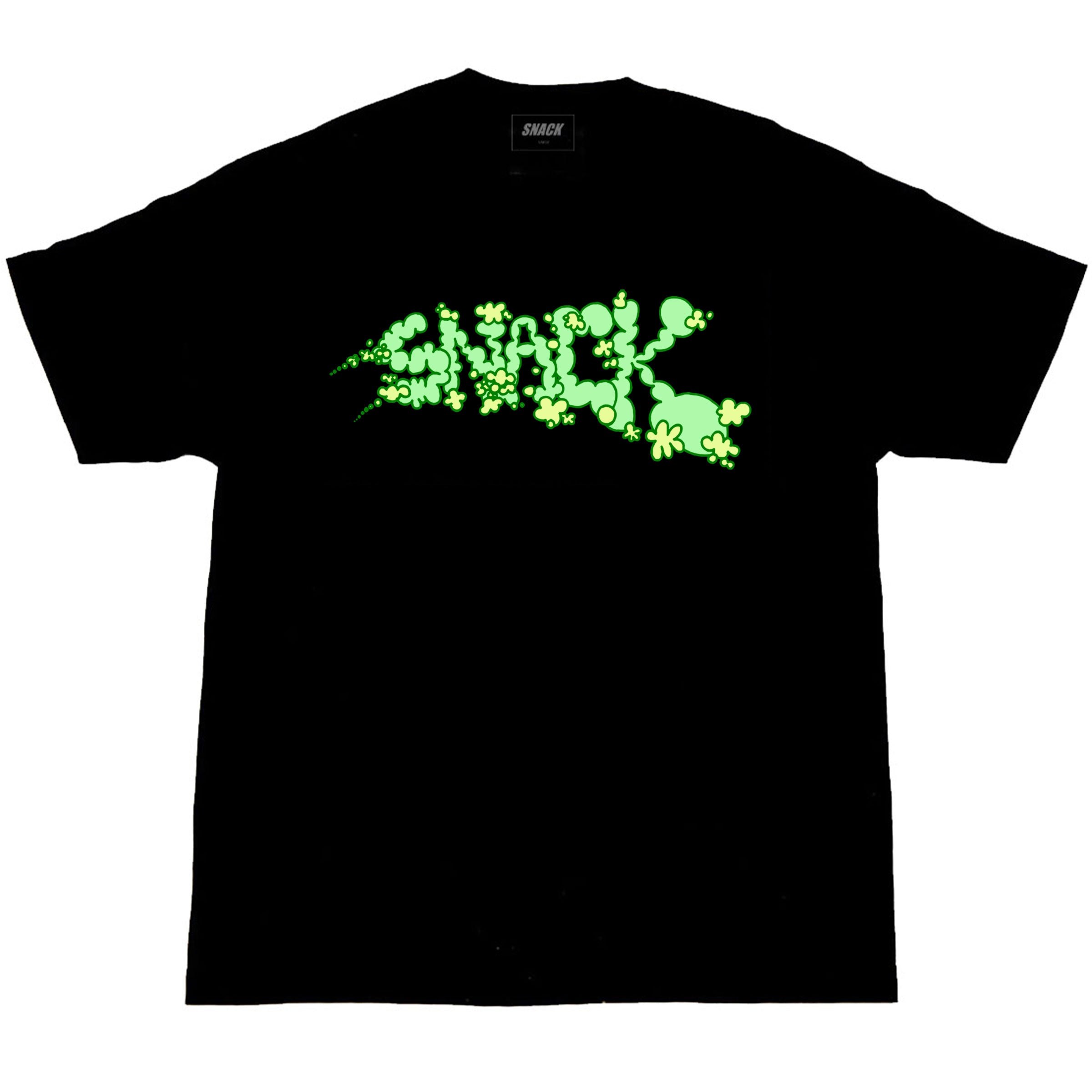 Snack Vaporz maglietta nera cotone