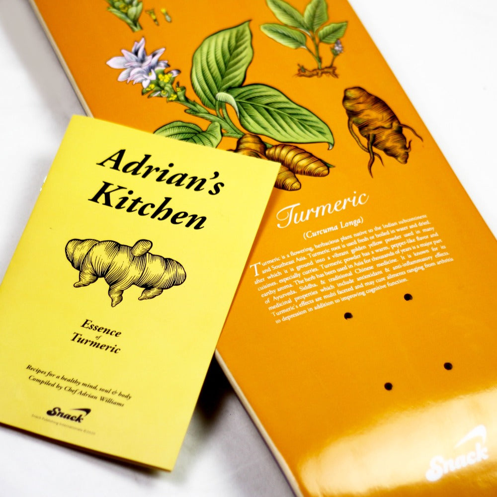 Snack Williams Turmeric deck 8.25 legno d'acero