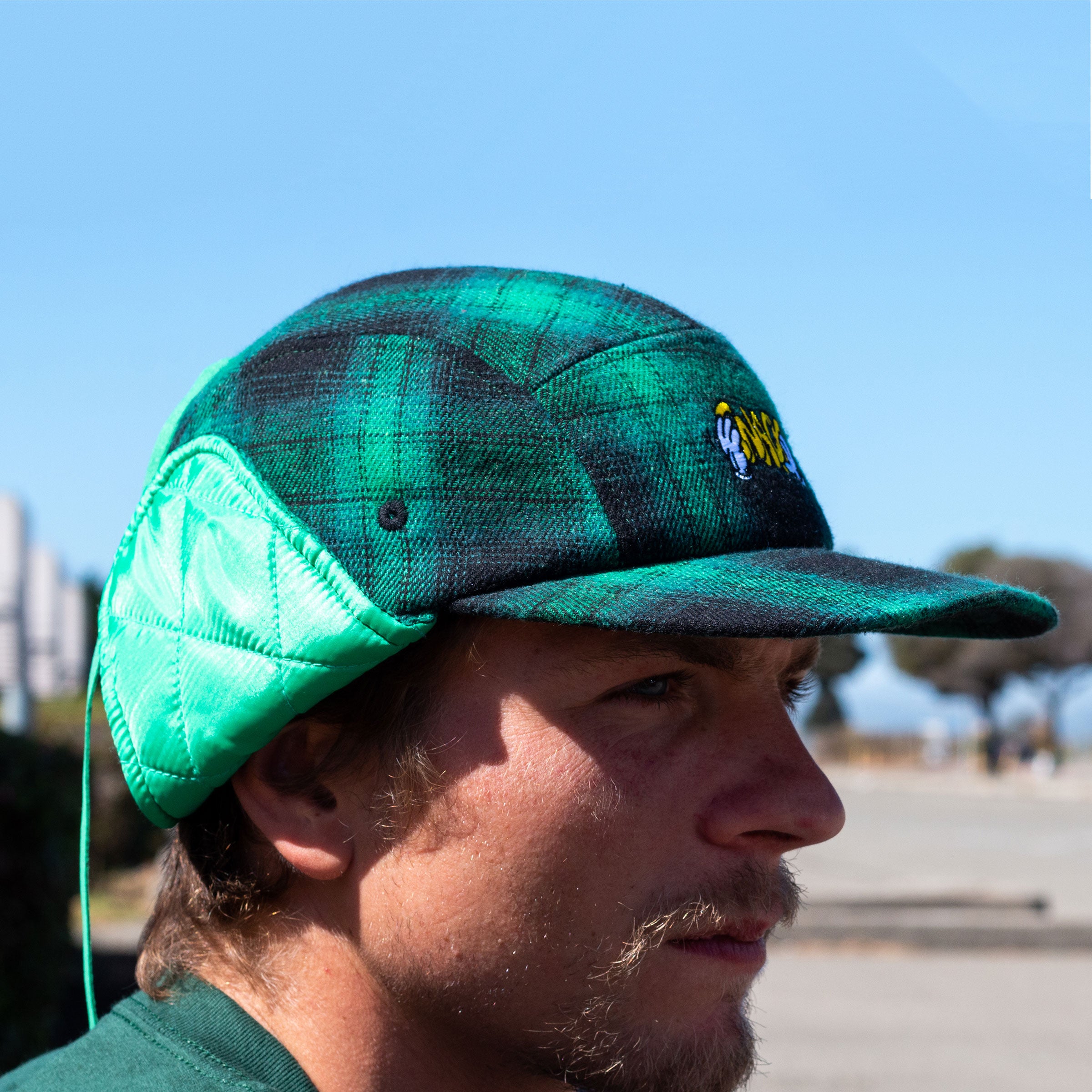 Snack Good Hands cappello earflap flanella nero