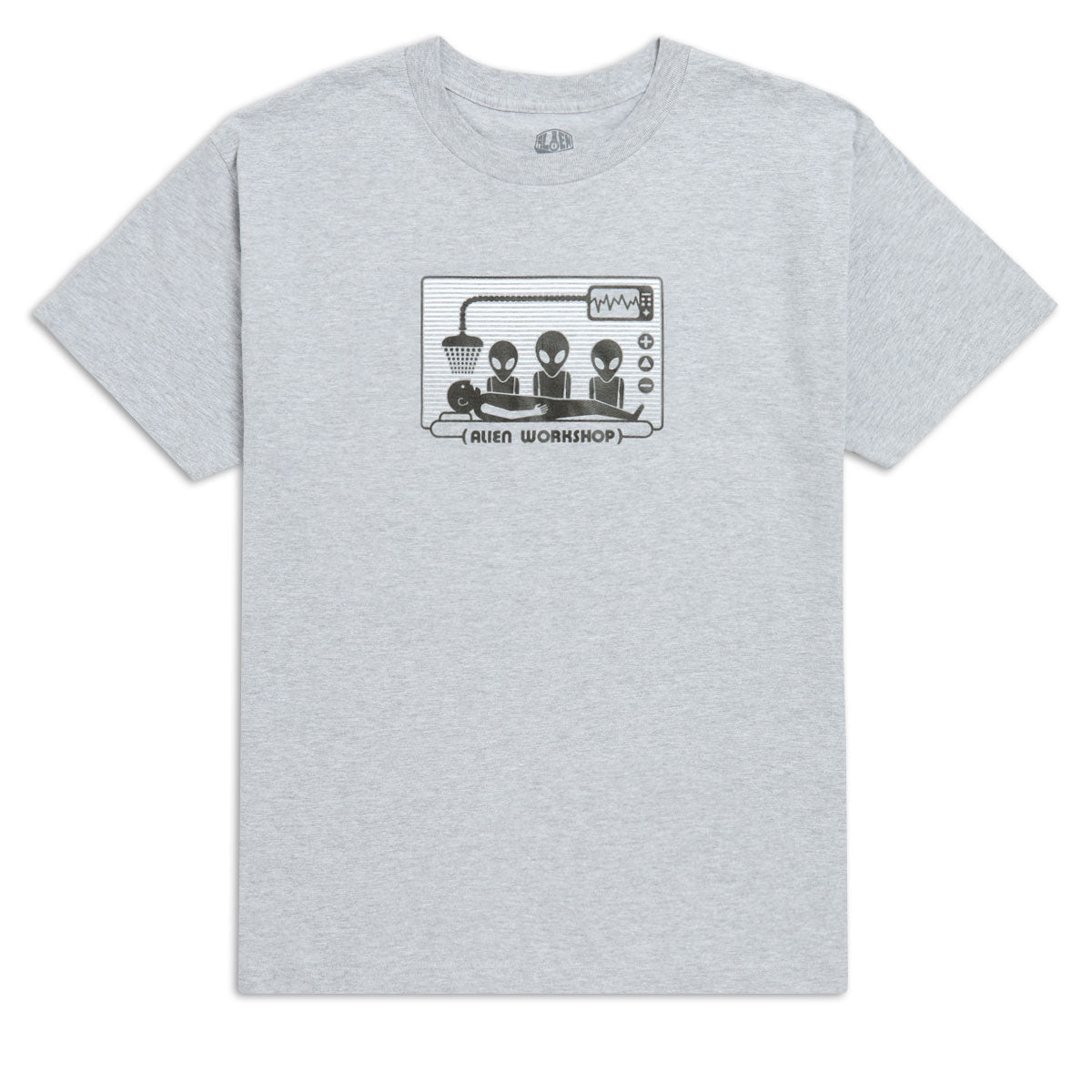 Alien Workshop Abduction Rays t-shirt grigia cotone uomo