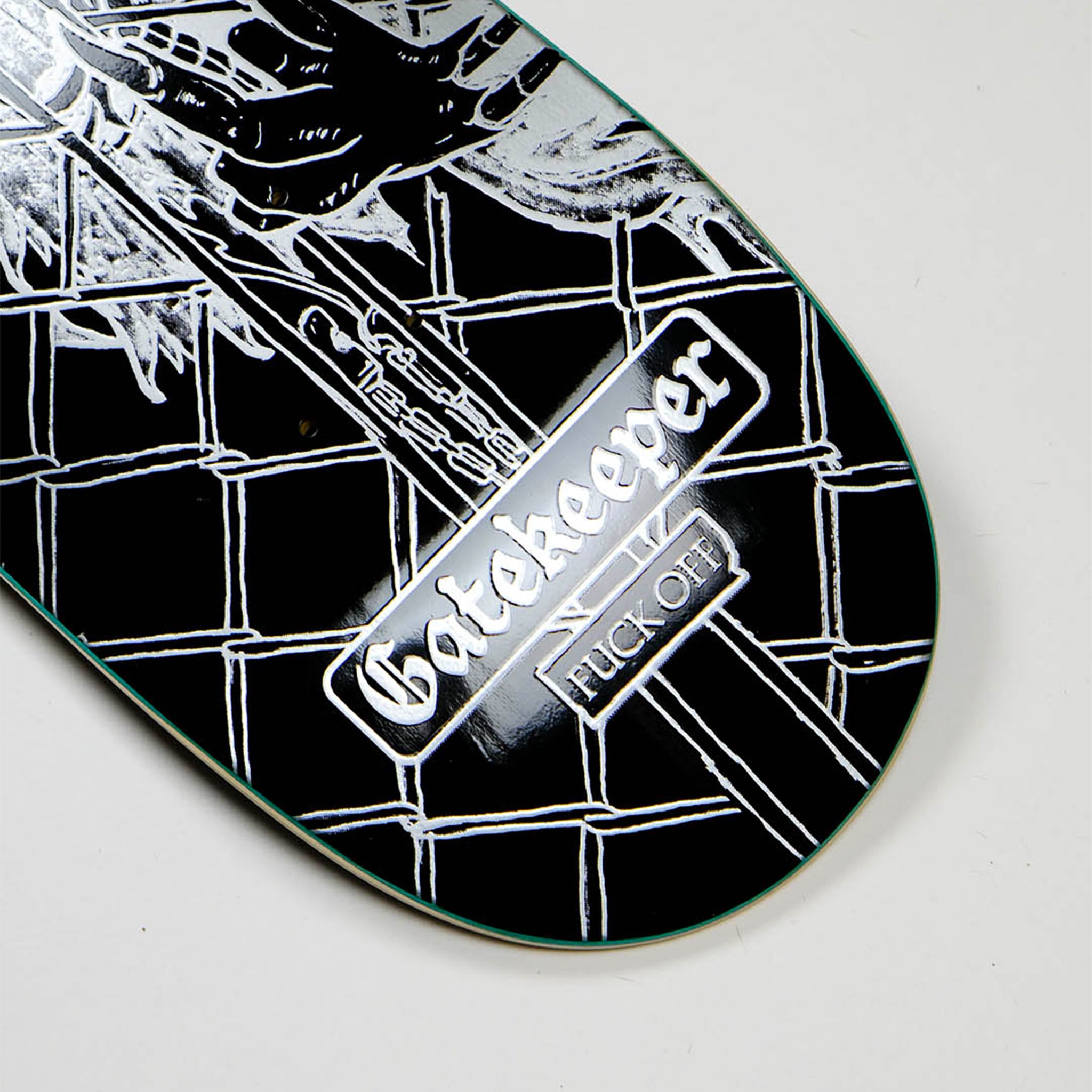 Snack Gatekeeper tavola skate 8.38" nera 3D