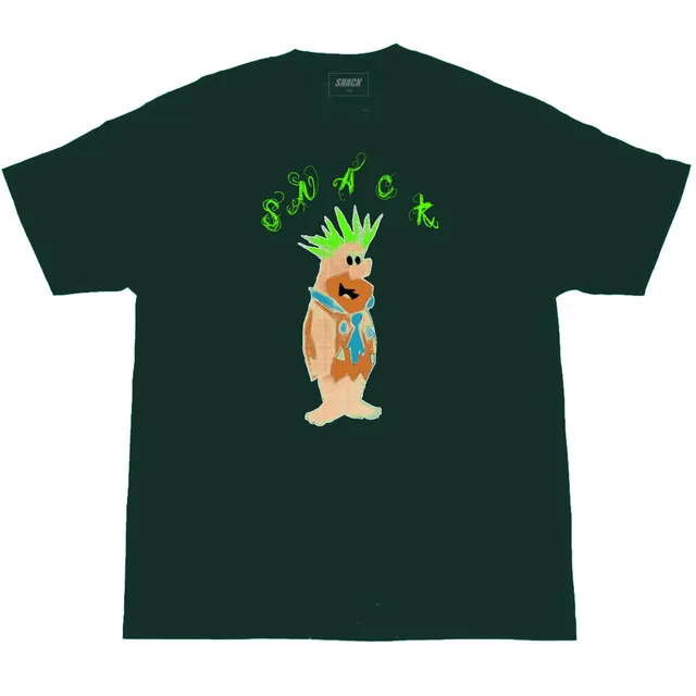 Snack Bedrock maglietta cotone verde pino