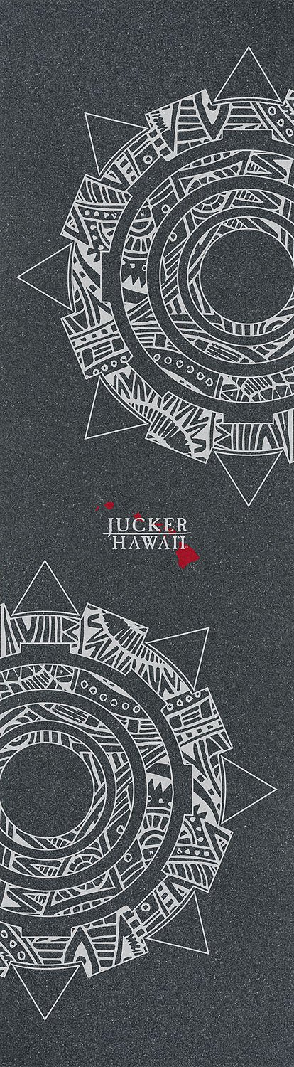 Jucker Hawaii Sun Griptape Skateboard 33"x9" Antiscivolo