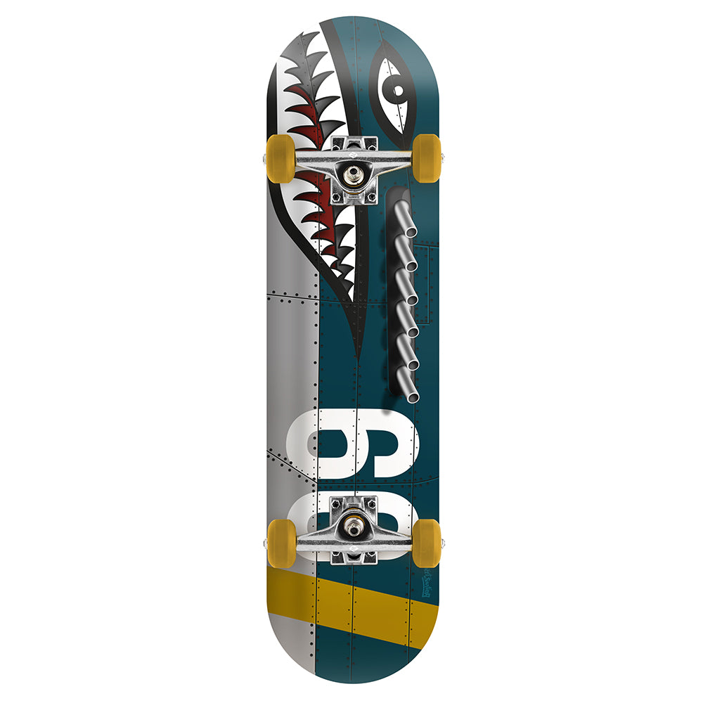 Street Surfing Street Skate Shark Fire 31" skateboard acero