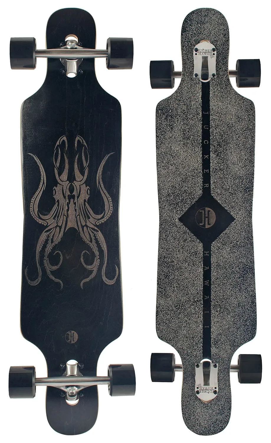 Jucker Hawaii He'e Longboard 40" Drop Through Freeride Completo