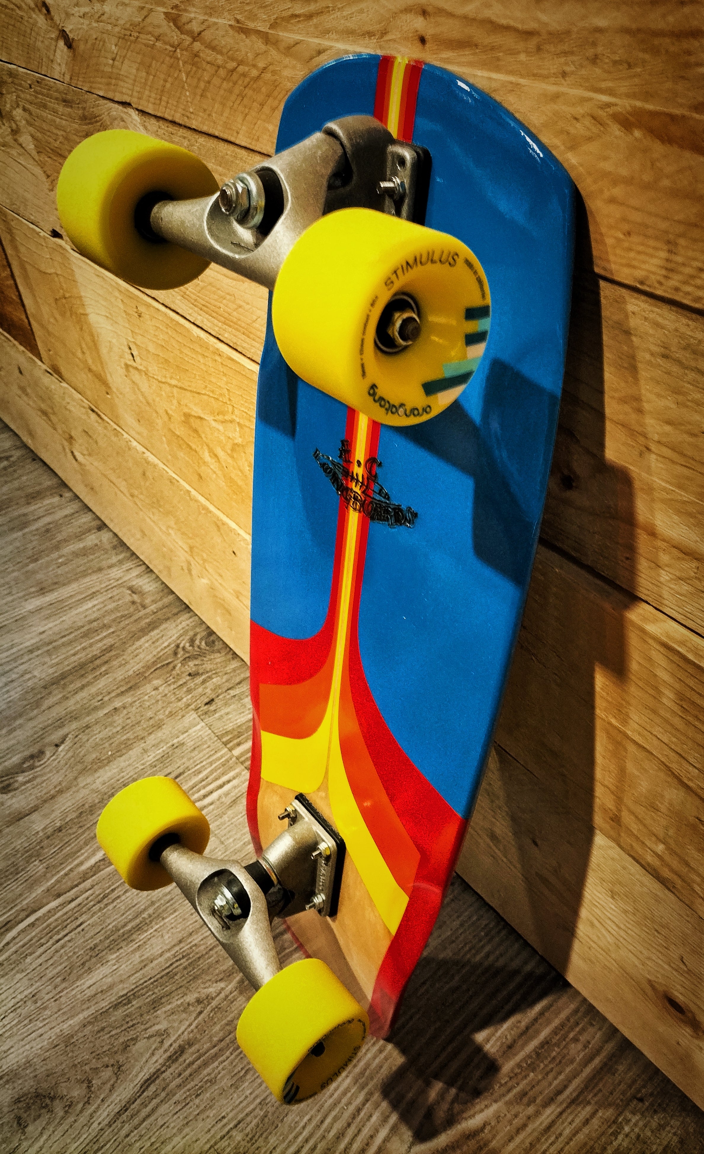 AC Longboards Coffin 70's Fish tavola surfskate 29” acero