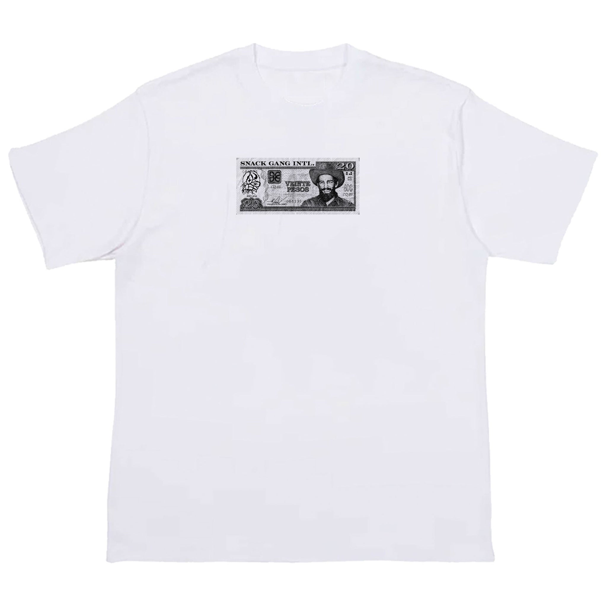 Snack Veinte Peso Cuba t-shirt cotone nera M