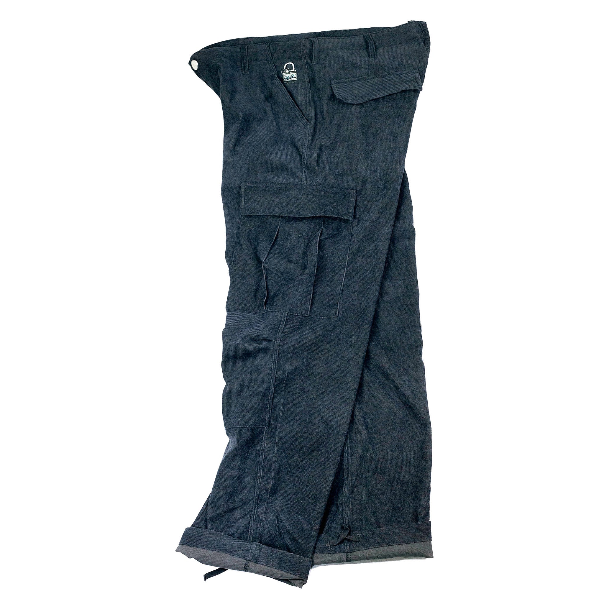 Snack Unlock pantaloni cargo charcoal velluto