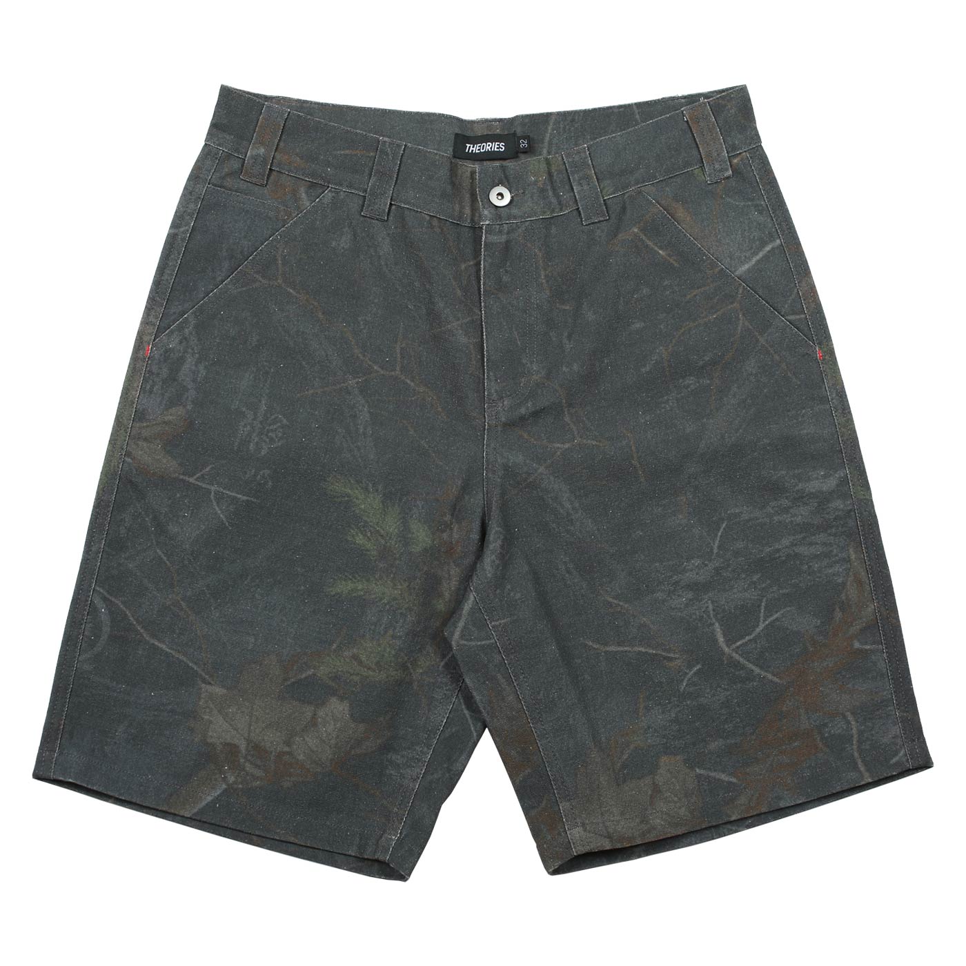 Theories Cadet shorts mimetici twill cotone