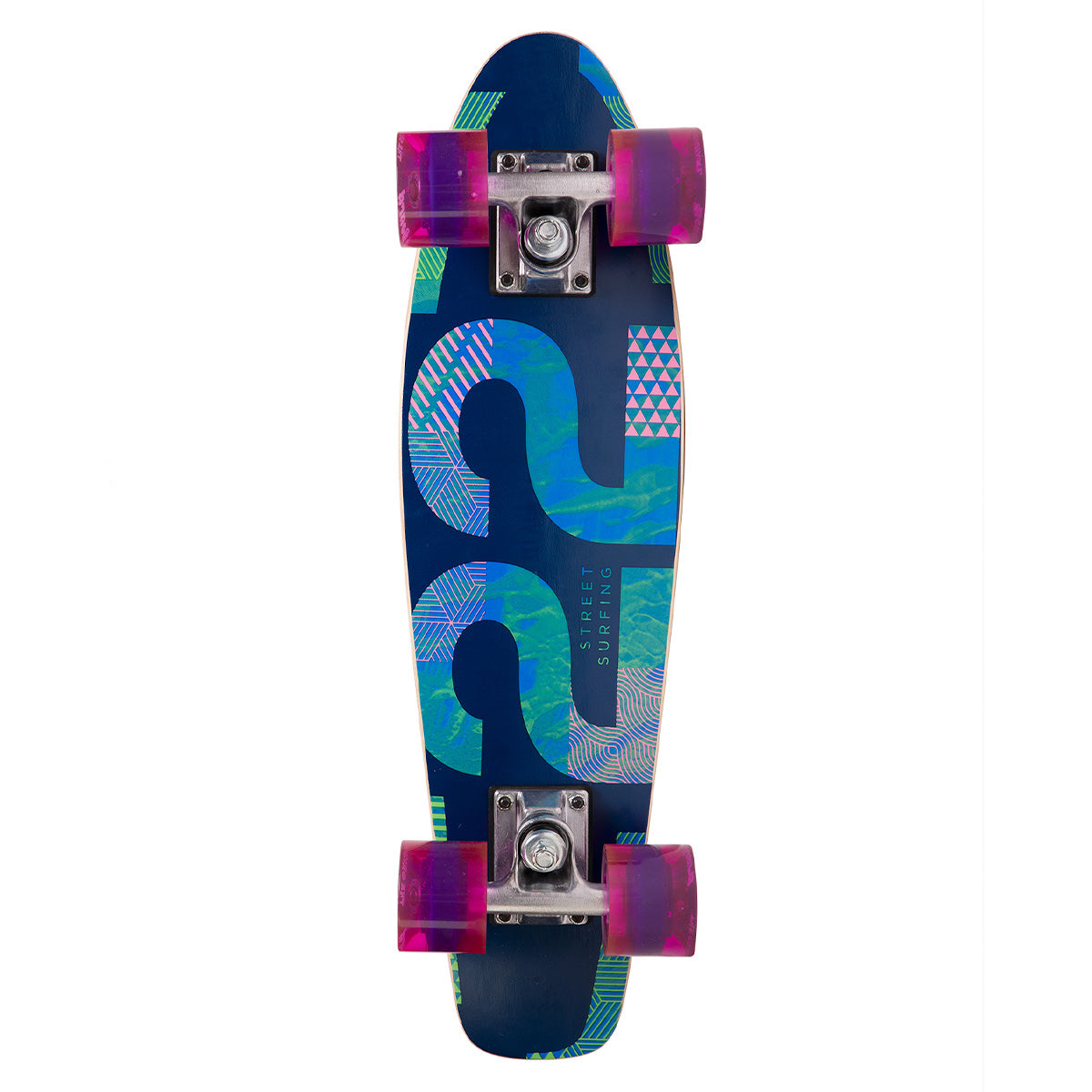Street Surfing Beach Board Wood Twenty Two mini cruiser legno